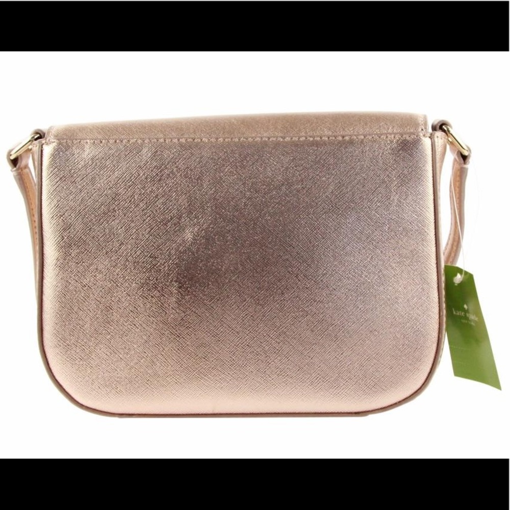 Kate Spade Large Carsen Laurel Way Rose Gold purse - Picture 4 of 5